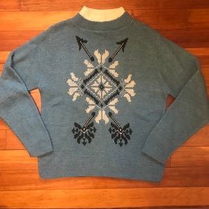 Vintage Turquoise Sweater